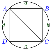 cyclic quadrilateral